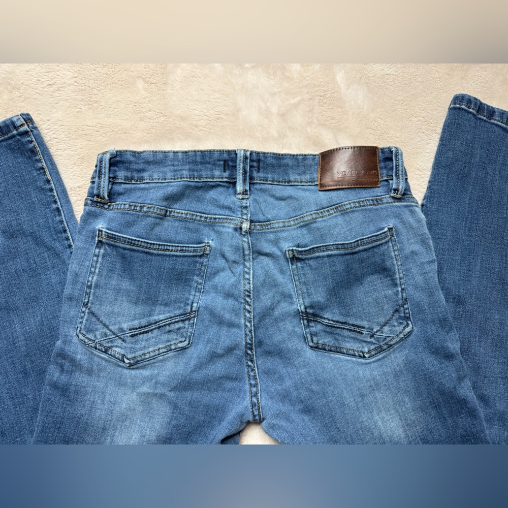 2 for $20// Men's Slim Straight Blue Jeans - Picture 5 of 9